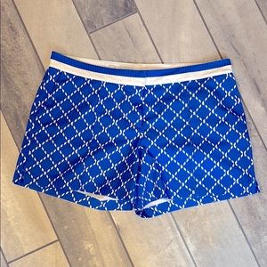 Slazenger Blue and White Patterned Shorts